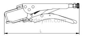 Kaportacı Ayarlı Pense 270 mm