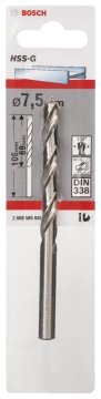 Bosch HSS-G 7,5*109 mm