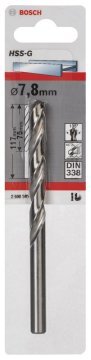 Bosch HSS-G 7,8*117 mm