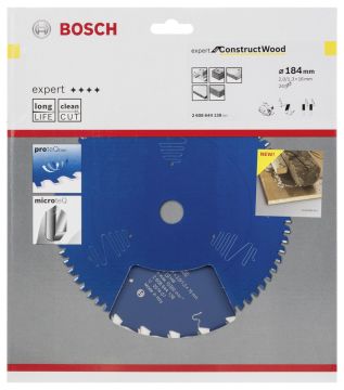 Bosch Expert for Construct Wood 184*16 mm 24 Diş