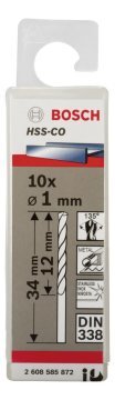Bosch HSS-Co 1*34 mm 10'lu Paket