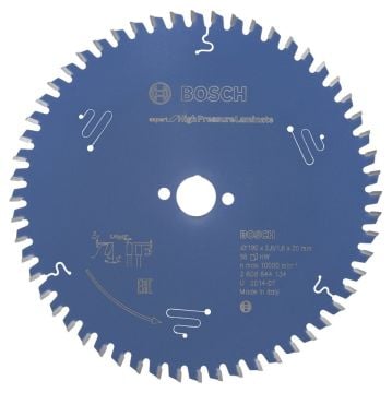 Bosch Expert for High Pressure Laminate 190*20 mm 56 Diş