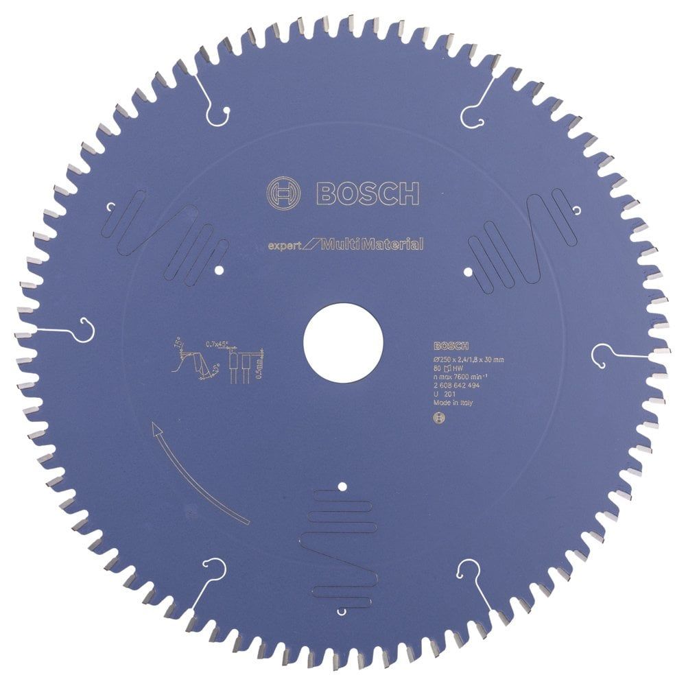 Bosch Expert for MultiMaterial 250*30 mm 80 D