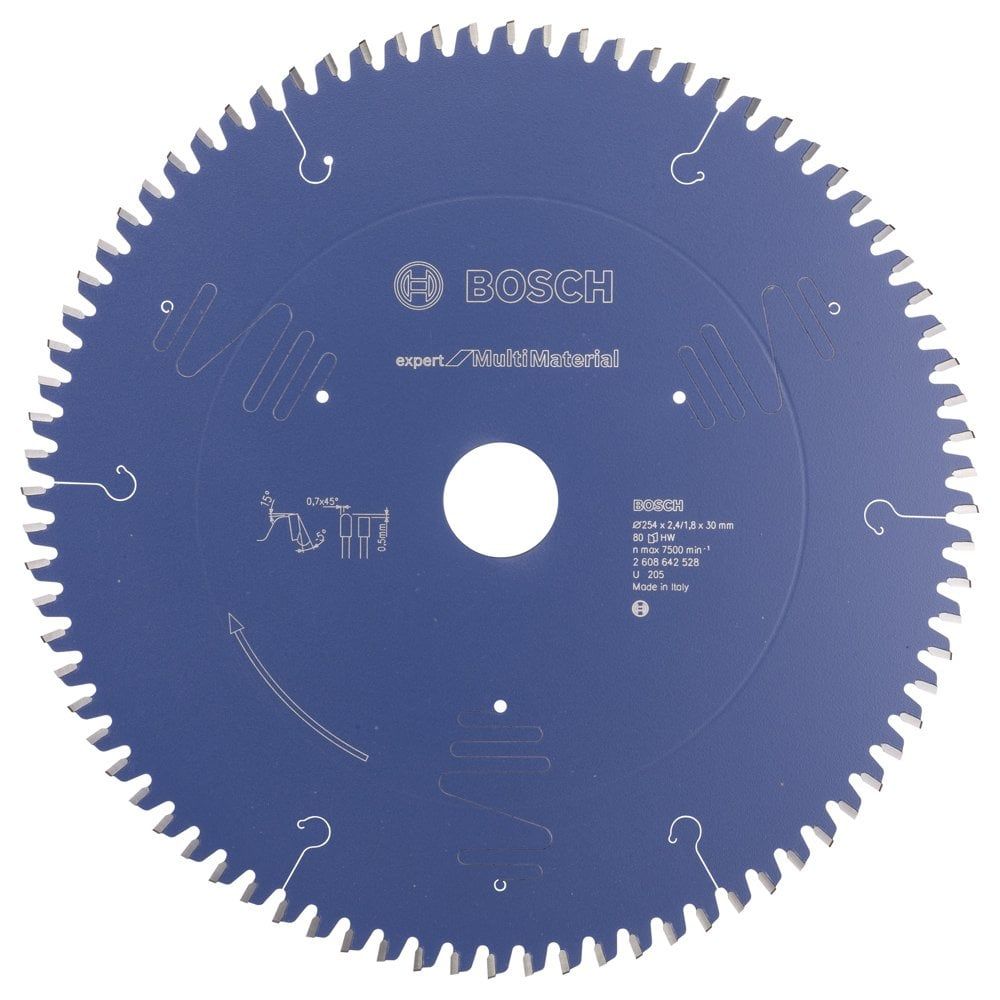 Bosch Expert for MultiMaterial 254*30 mm 80 D