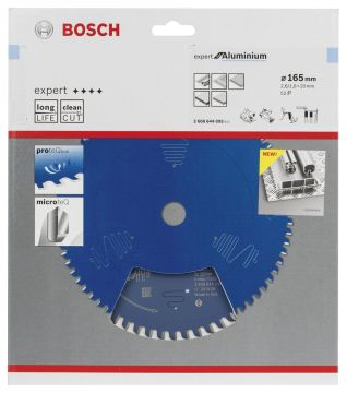 Bosch Expert for Aluminium 165*20 mm 52 Diş