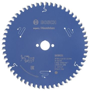 Bosch Expert for Aluminium 184*20 mm 56 Diş