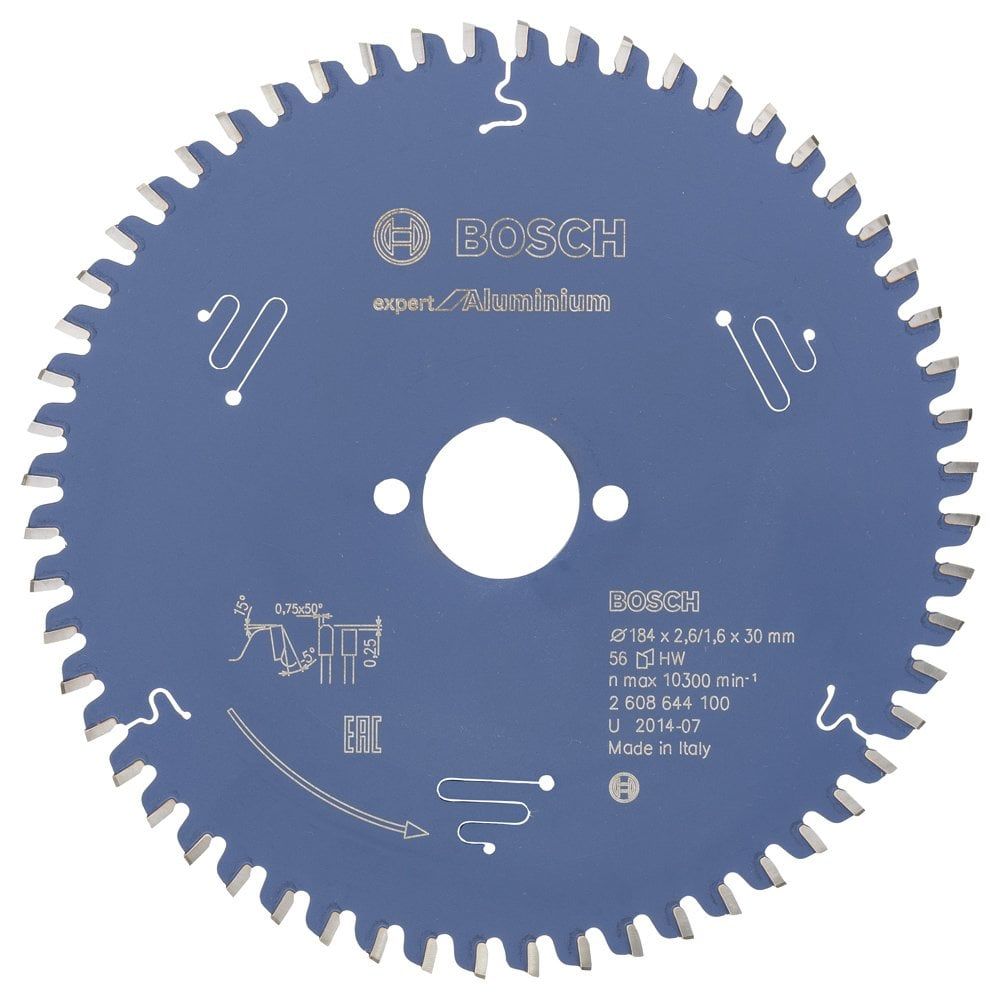 Bosch Expert for Aluminium 184*30 mm 56 Diş