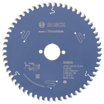 Bosch Expert for Aluminium 184*30 mm 56 Diş