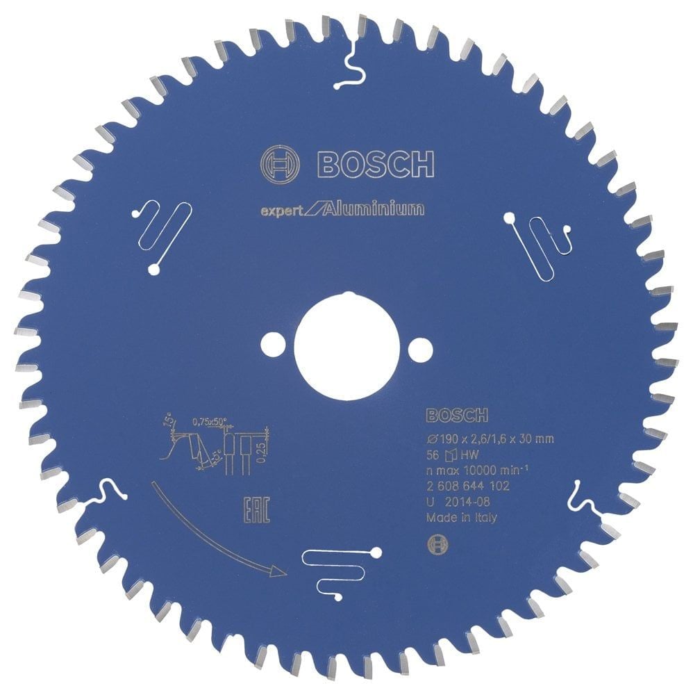 Bosch Expert for Aluminium 190*30 mm 56 Diş