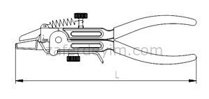 İzeltaş Testere Çaprazı 180 mm