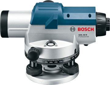 Bosch GOL 32 D Professional Optik nivelman + Sehpa BT 160 + Ölçüm latası GR 500
