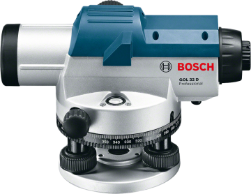 Bosch GOL 32 D Professional Optik nivelman + Sehpa BT 160 + Ölçüm latası GR 500