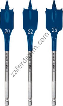 Bosch EXPERT Self Cut Speed Yaprak Matkap Ucu Seti 20/22/25 mm 3 parça
