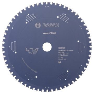 Bosch Expert for Steel 254*25,40 mm 60 Diş