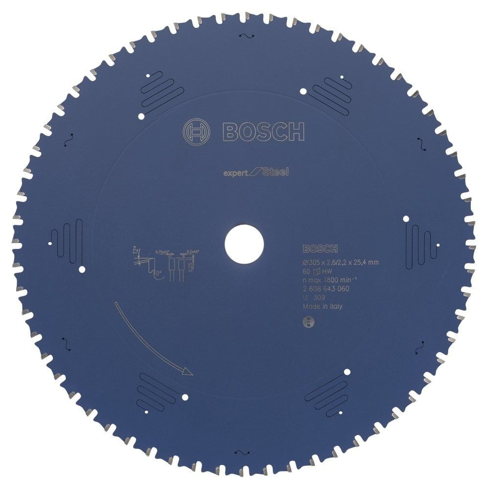 Bosch Expert for Steel 305*25,40 mm 60 Diş