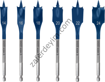 Bosch EXPERT Self Cut Speed Yaprak Matkap Ucu Seti 14/16/18/20/22/24 mm 6 parça