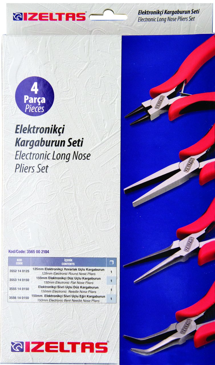 Elektronikçi Kargaburun Seti 4 Parça