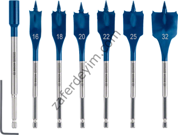 Bosch EXPERT Self Cut Speed Yaprak Matkap Ucu Seti 16/18/20/22/25/32 mm 7 parça