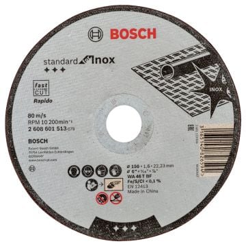 Bosch 150*1,6 mm Standard for Inox Rapido