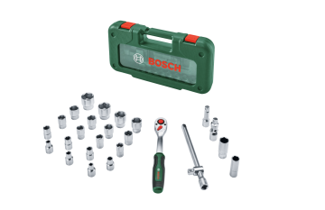 Bosch 1/2'' Cırcırlı Somun Sıkma Seti 25 Parça