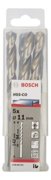 Bosch HSS-Co 11*142 mm 5'li Paket