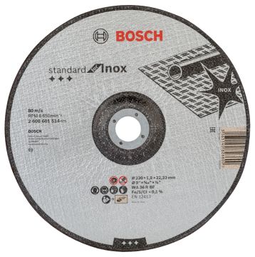 Bosch 230*1,9 mm Standard for Inox