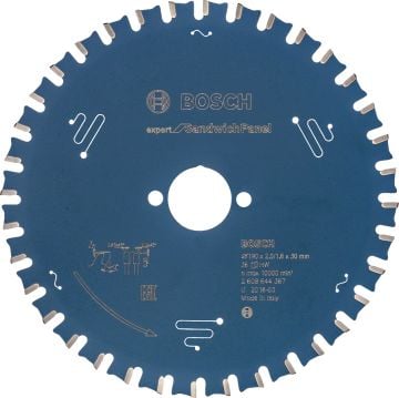Bosch Expert for Sandwich Panel 190*30 36 Diş