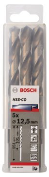 Bosch HSS-Co 12,5*151 mm 5'li Paket