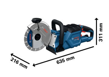 Bosch GCS 18V-230 Akülü Beton Kesme (Solo Model-aküsüz)