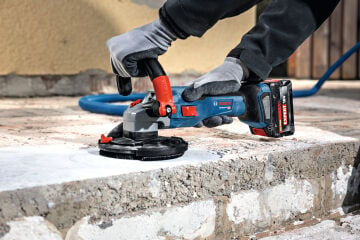 Bosch GBR 18V-15 S Akülü Beton Taşlama (Solo ürün/aküsüz)