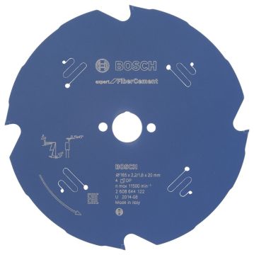 Bosch Expert for Fiber Cement 165*20 mm 4 Diş