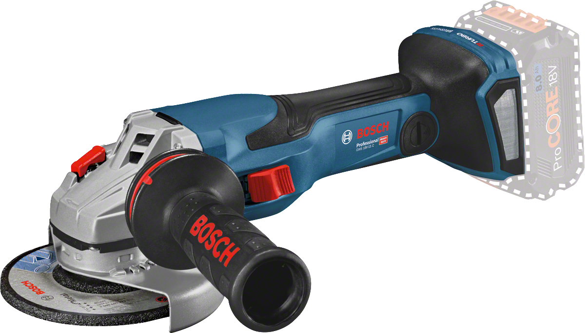Bosch Professional GWS 18V-15 C Akülü Taşlama (SOLO-125mm)