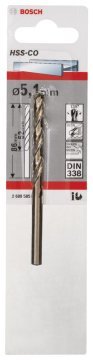 Bosch HSS-Co 5,1*86 mm 1'li Paket