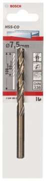 Bosch HSS-Co 7,5*109 mm 1'li Paket