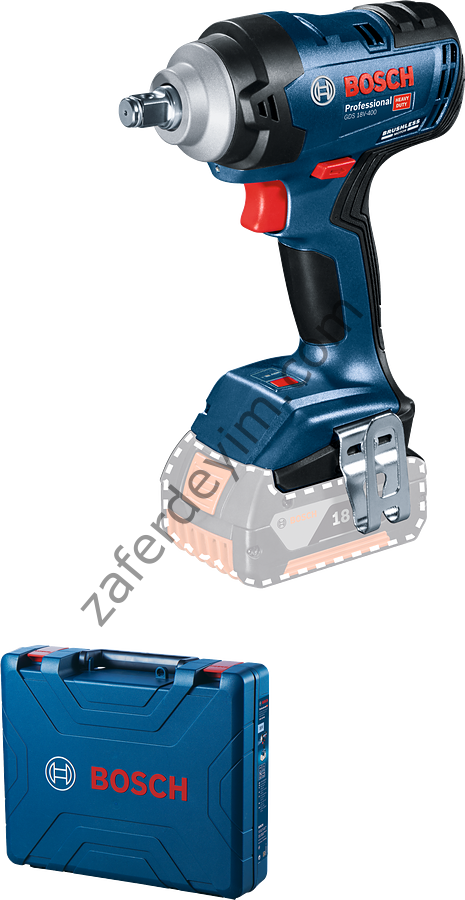 Bosch Akülü darbeli somun sıkma makineleri  GDS 18V-400 (SOLO)