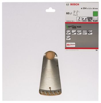 Bosch Optiline Wood 254*30 mm 60 Diş