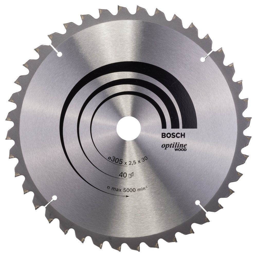 Bosch Optiline Wood 305*30 mm 40 Diş