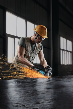 Bosch Professional GWS 9-115 S Avuç Taşlama Makinesi (devir ayarlı)