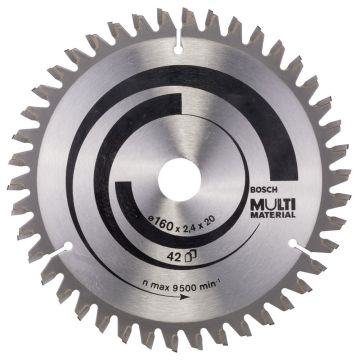 Bosch MultiMaterial 160*20/16 mm 42 Diş