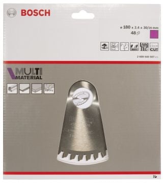Bosch MultiMaterial 180*30/20 mm 48 Diş