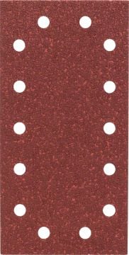 Bosch - Titreşimli Zımpara Kağıdı 10'lu, 115 x 230 mm 40 Kum 14 Delik