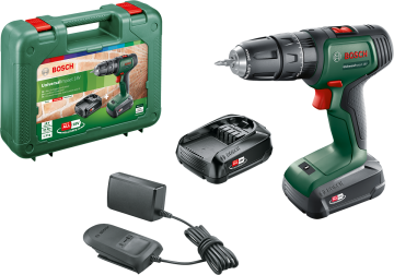 Bosch UniversalImpact 18 Çift Akülü Darbeli Delme Vidalama Makinesi (2 x 1,5Ah)