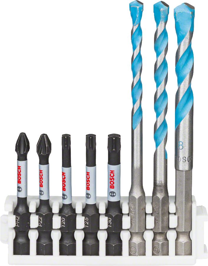 Bosch Impact Ctrl HEX-9 MC/Power Bit 8'li Set