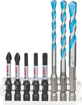 Bosch Impact Ctrl HEX-9 MC/Power Bit 8'li Set