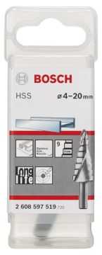 Bosch HSS 9 kademeli Matkap Ucu 4-20 mm