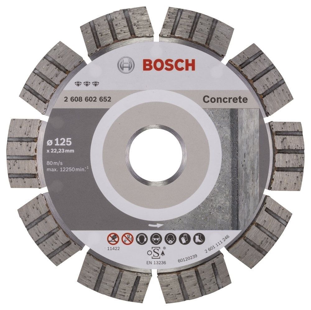 Bosch Best for Concrete 125 mm