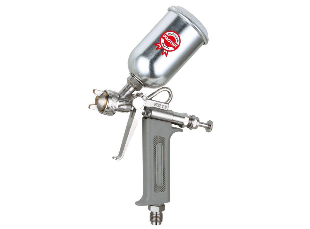 Proter 125 ml 0.5 mm Üstten Metal Depo Gölge Tabancası PR CV