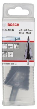 Bosch HSS-AlTiN 16 kademeli Matkap Ucu M10-M40