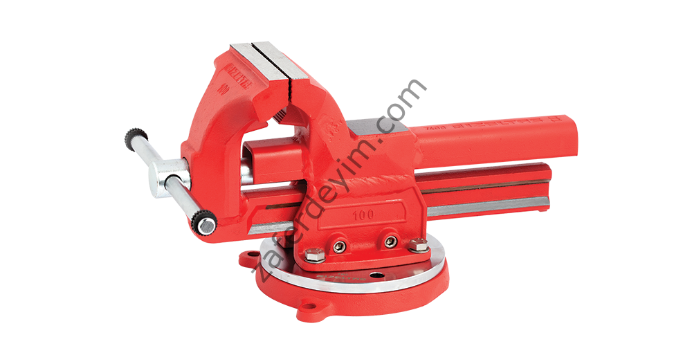 Dövme Çelik Mengene (Döner Tabla Dahil) 150 mm