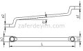 Yıldız İki Ağız Anahtar 10x11 mm